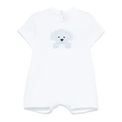 Korte Romper met Puppy Print