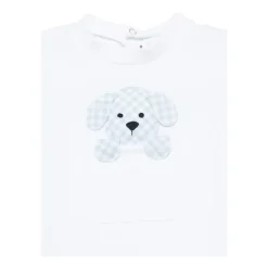 Korte Romper met Puppy Print