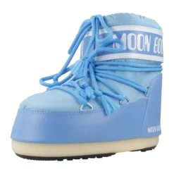 Lage iconische laarzen in marineblauw