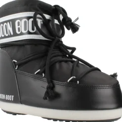 Lage iconische zwarte winterlaarzen