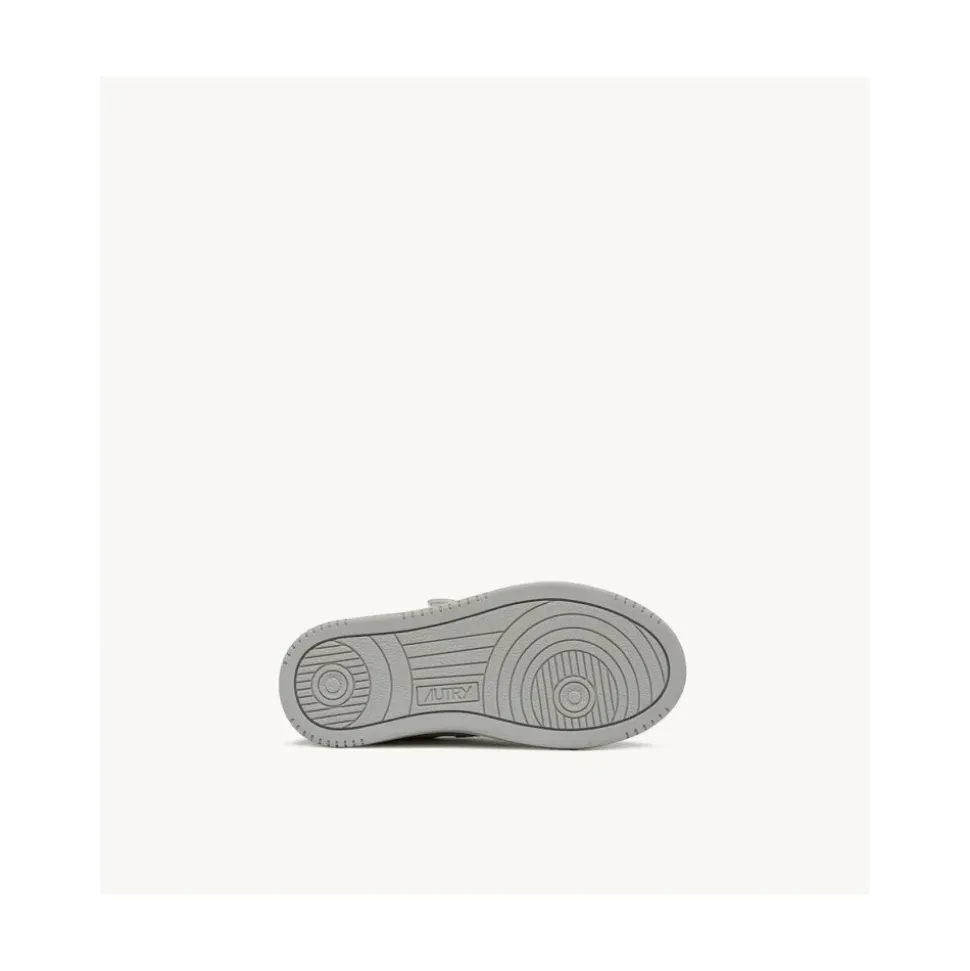 Lage Kid leren sneakers