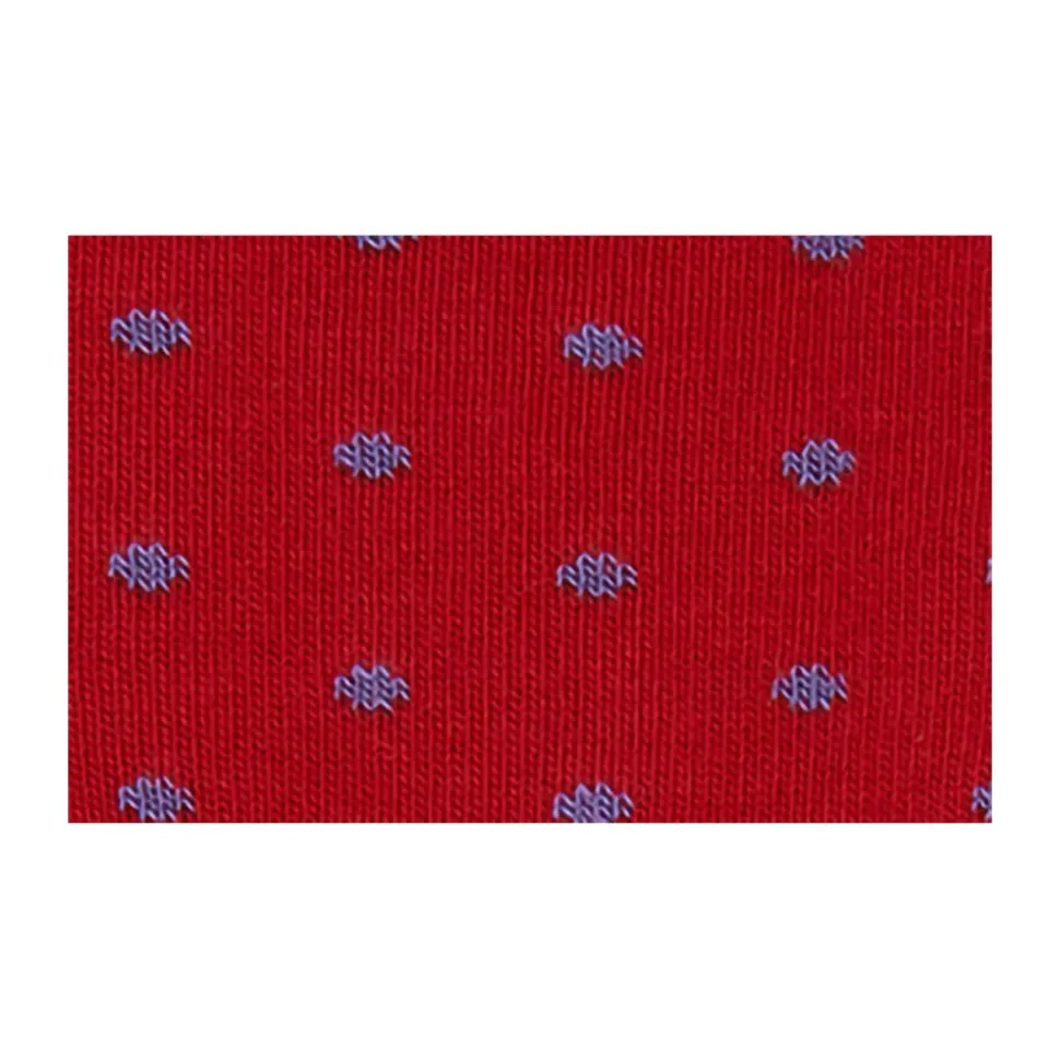 Lange Katoenen Sokken met Polka Dots