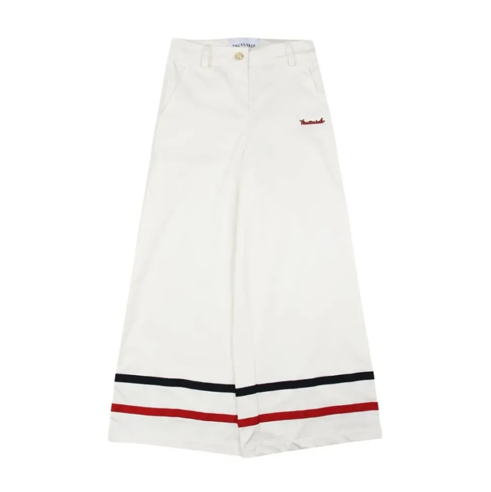 Lange uitlopende broek