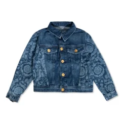 Lasered Denim Blouson