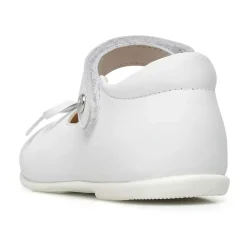 Leather ballet flats with bow BALLET