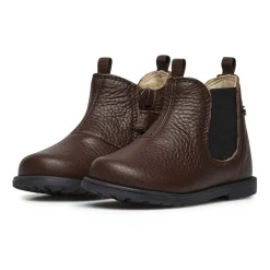 Leather beatle boots WINTER WOOD