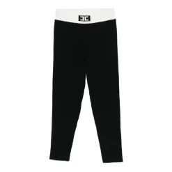 Legging met contrasterende rand