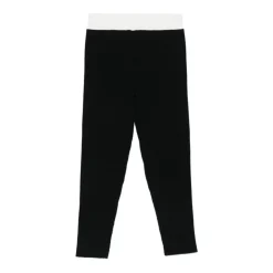 Legging met contrasterende rand