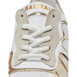 Leren en Mesh Sneakers