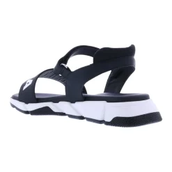 Leren Sandalen met Print