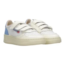 Leren Sneakers met Geperforeerde Neus