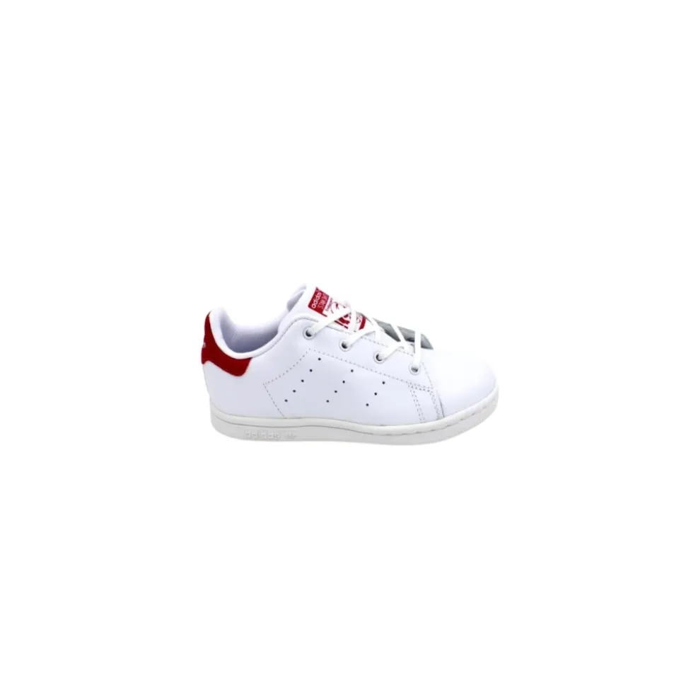 Leren Veterschoen Rubberen Zool Sneaker