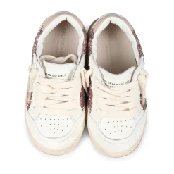 Leren Vintage Sneakers met Iconische Ster
