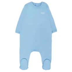 Lichtblauwe Katoenen Babygrow Set