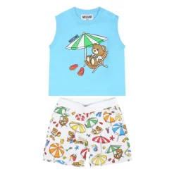 Lichtblauwe Teddybeer Sportpak