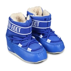 Lichtblauwe waterafstotende sneeuwlaarzen