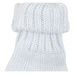 Lichtblauwe wollen sokken