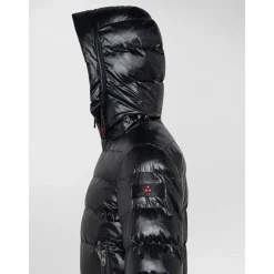 Lichtgewicht donsjack met afneembare capuchon