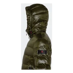 Lichtgewicht donsjack met afneembare capuchon