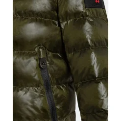 Lichtgewicht donsjack met afneembare capuchon