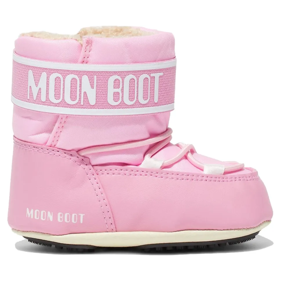 Lichtroze Nylon Wieg Schoenen