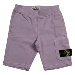 Lila Bermuda Shorts met Cargo Zak