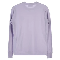 Lila T-shirt met Logo Patch