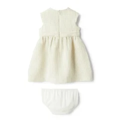 Linnen Jurk Korte Mouw