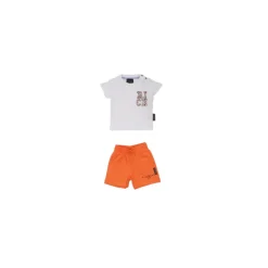 Logo Front Shorts en T-shirt Set