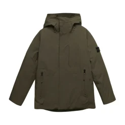 Logo Patch Zip-Up Jas