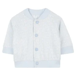 Logo Print Kleding Set Clear Blue