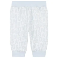 Logo Print Kleding Set Clear Blue