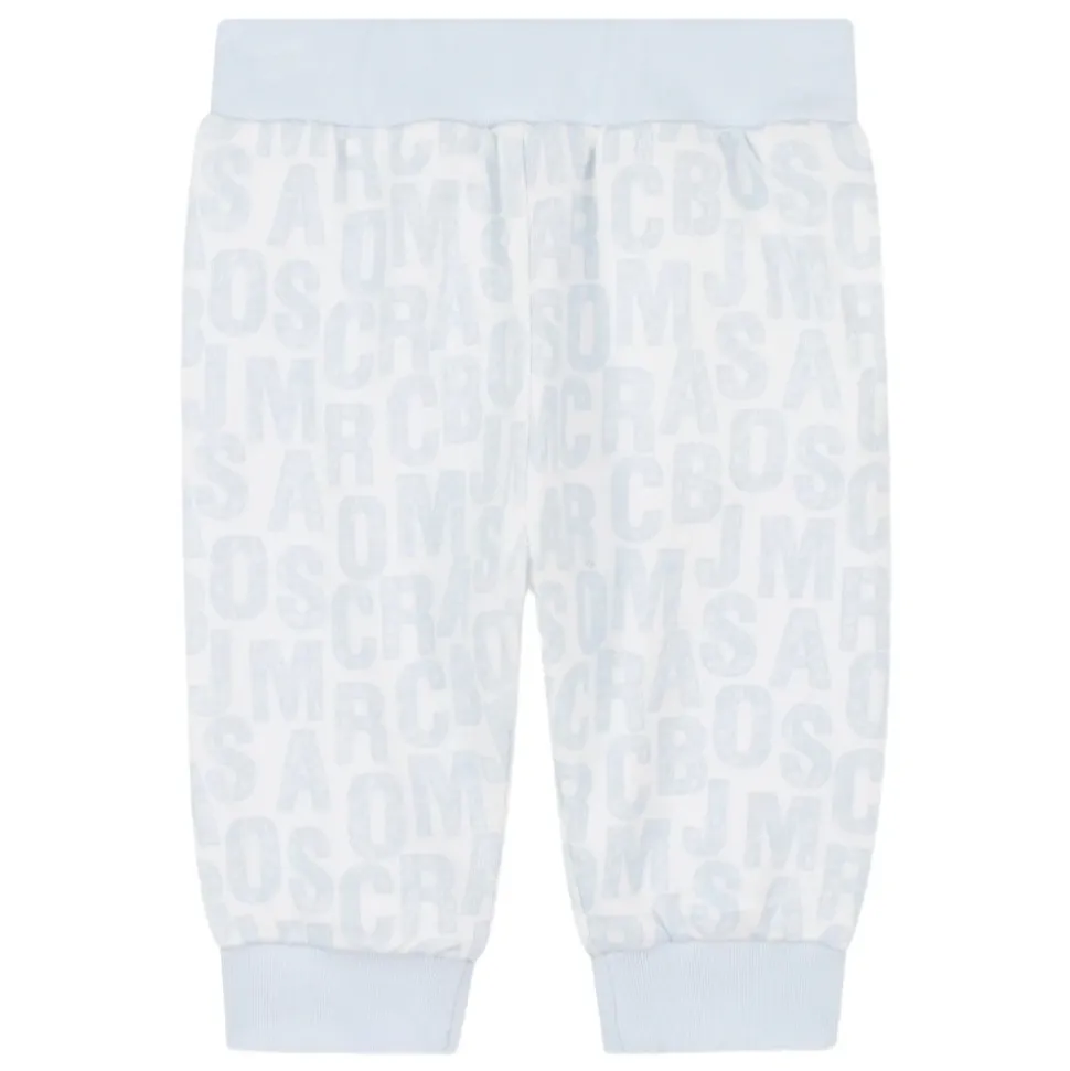 Logo Print Kleding Set Clear Blue