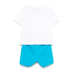 Logo T-shirt en Bermuda Set