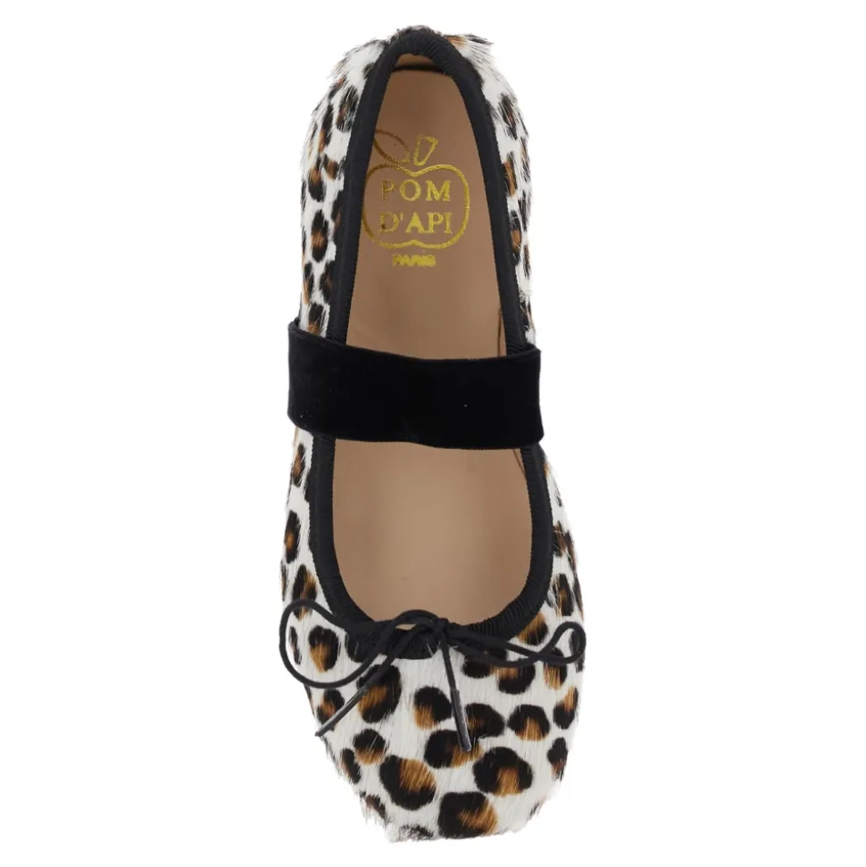 Luipaard Ballet Flats Multicolor Verstelbare Band
