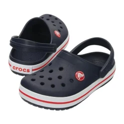 Marineblauw/Rode Buitenclogs