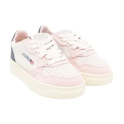 Meisjes Medalist Sneakers in Wit/Roze