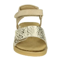 Meisjes Sandalen Taupe Leer Nubuck