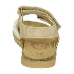 Meisjes Sandalen Taupe Leer Nubuck