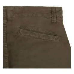 Militair Groene Cargo Shorts met Logopatch