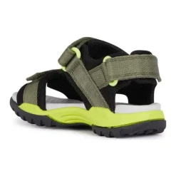 Militaire Lime Sandalen voor Jongens