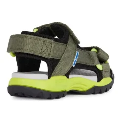 Militaire Lime Sandalen voor Jongens