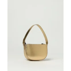 Modieuze schoudertas met veilige ritssluiting en opvallende details