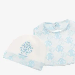 Monogram Baby Set met Muts en Slab