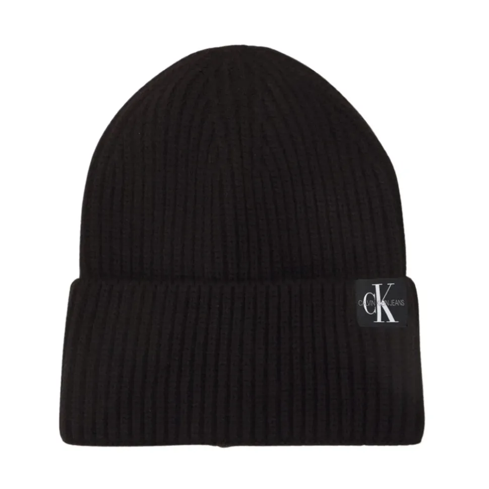 Monogram Beanie Zwart Unisex