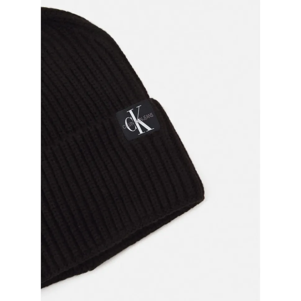 Monogram Beanie Zwart Unisex
