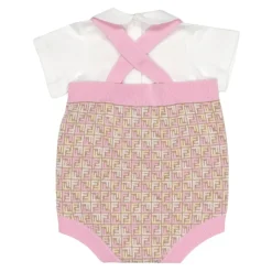 Monogram Jumpsuit en T-shirt Set