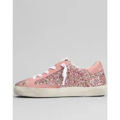 Multicolor Ash Rose Glitter Superstar Sneakers