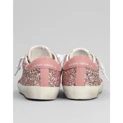 Multicolor Ash Rose Glitter Superstar Sneakers