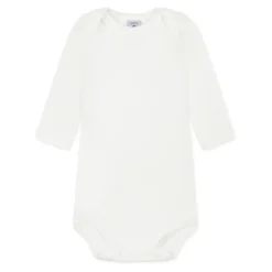 Multicolor katoenen body set met geborduurde tekst